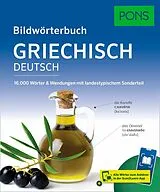 Kartonierter Einband PONS Bildwörterbuch Griechisch von 