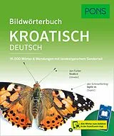 Kartonierter Einband PONS Bildwörterbuch Kroatisch von 