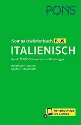 Fester Einband PONS Kompaktwörterbuch Plus Italienisch von