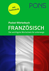 Kartonierter Einband PONS Pocket-Wörterbuch Französisch von 