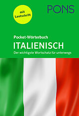 Kartonierter Einband PONS Pocket-Wörterbuch Italienisch von 