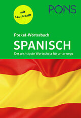 Kartonierter Einband PONS Pocket-Wörterbuch Spanisch von 