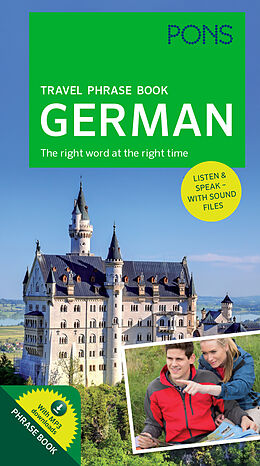 Kartonierter Einband PONS Travel Phrase Book German von 