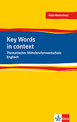 Kartonierter Einband Key Words in context von Rosemary Hellyer-Jones