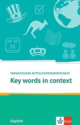 Kartonierter Einband Key Words in context von Joanne Popp