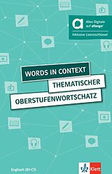 Kartonierter Einband Words in context - Hybride Ausgabe allango von Louise Carleton-Gertsch