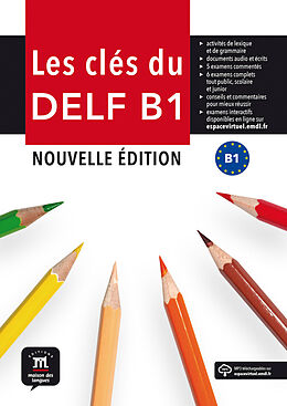 Couverture cartonnée Les clés du DELF B1 de Ana Gainza, Emmanuel Godard, Yves u a Loiseau