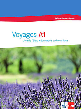 Couverture cartonnée Voyages A1 de Anne Guilaine André, Krystelle Jambon, Jacqueline Sword