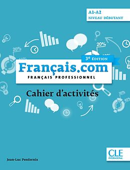 Couverture cartonnée Français.com A1-A2 débutant, 3e édition de 