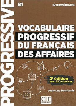 Couverture cartonnée Vocabulaire progressif du français des affaires de Jean-Luc Penfornis