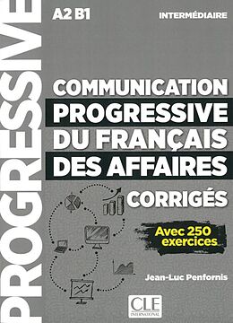 Couverture cartonnée Communication progressive du français des affaires de Jean-Luc Penfornis