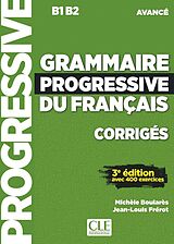 Geheftet Grammaire progressive du français - Niveau avancé - 3ème édition von Michèle Boularès, Jean-Louis Frérot