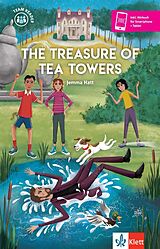 Kartonierter Einband The Treasure of Tea Towers von Jemma Hatt