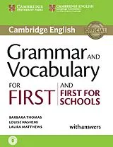 Kartonierter Einband (Kt) Grammar and Vocabulary for First and First for Schools von Barbara Thomas, Louise Hashemi, Laura Matthews