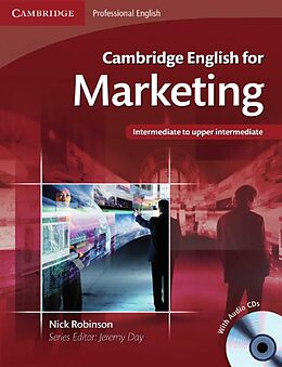 Kartonierter Einband Cambridge English for Marketing von 