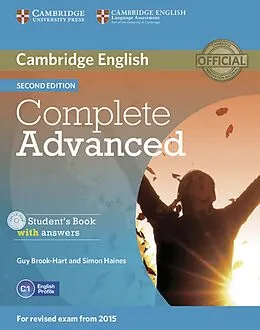 Kartonierter Einband Complete Advanced von Guy Brook-Hart, Simon Haines