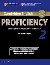 Kartonierter Einband Cambridge English Proficiency 2 for updated exam von 