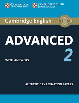 Kartonierter Einband Cambridge English Advanced 2 for updated exam von 