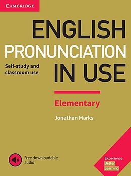 Kartonierter Einband English Pronunciation in Use Elementary von 