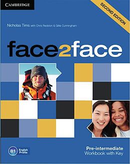 Couverture cartonnée face2face B1 Pre-intermediate, 2nd edition de Tims, Redston, Cunningham