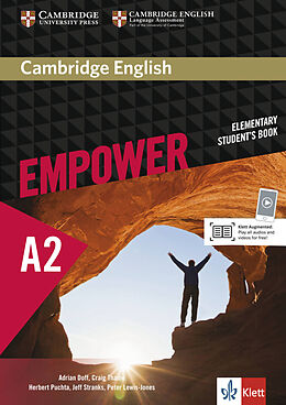 Couverture cartonnée Empower A2 Elementary de Adrian Doff, Craig Thaine, Herbert u a Puchta