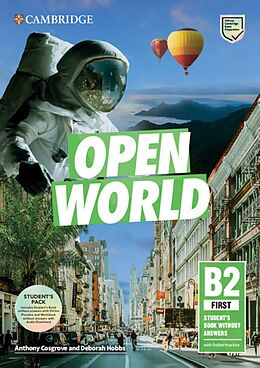 Couverture cartonnée Open World First de 