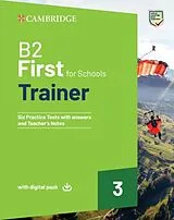 Kartonierter Einband (Kt) B2 First for Schools Trainer 3 von