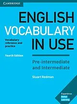 Kartonierter Einband English Vocabulary in Use Pre-intermediate and Intermediate 4th Edition von