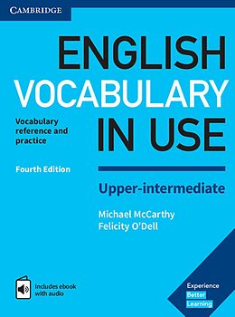 Couverture cartonnée English Vocabulary in Use Upper-intermediate 4th Edition de Michael McCarthy, Felicity O'Dell