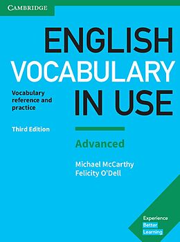 Couverture cartonnée English Vocabulary in Use Advanced 3rd Edition de Michael McCarthy, Felicity O'Dell