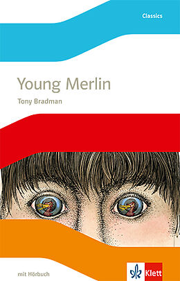 Kartonierter Einband Young Merlin. Mit Audio-CD von Tony Bradman
