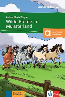 Kartonierter Einband Wilde Pferde im Münsterland von Andrea Maria Wagner