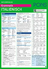 Kartonierter Einband PONS Grammatik auf einen Blick Italienisch von Susanne Godon