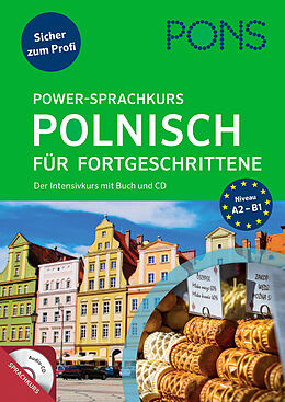 Kartonierter Einband PONS Power-Sprachkurs Polnisch für Fortgeschrittene von Agnieszka Putzier