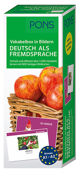Couverture cartonnée PONS Vokabelbox in Bildern Deutsch als Fremdsprache de 