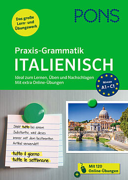 Kartonierter Einband PONS Praxis-Grammatik Italienisch von Beatrice Rovere-Fenati