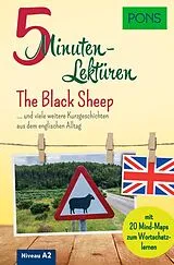 Kartonierter Einband PONS 5-Minuten-Lektüren Englisch A2 - The Black Sheep von Dominic Butler
