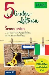 Kartonierter Einband PONS 5-Minuten-Lektüren Italienisch A2 - Senso unico von