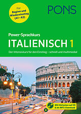 Kartonierter Einband PONS Power-Sprachkurs Italienisch 1 von 