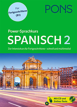 Kartonierter Einband PONS Power-Sprachkurs Spanisch 2 von 