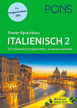 Kartonierter Einband PONS Power-Sprachkurs Italienisch 2 von 