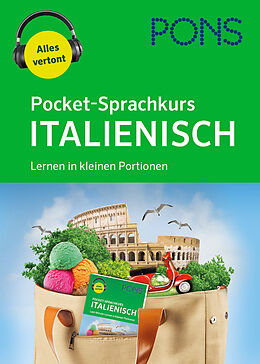 Kartonierter Einband PONS Pocket-Sprachkurs Italienisch von 