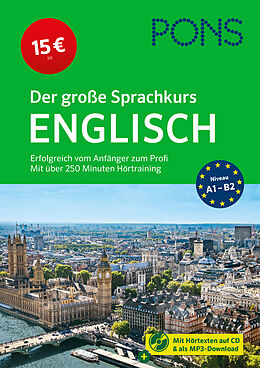 Kartonierter Einband PONS Der große Sprachkurs Englisch von 