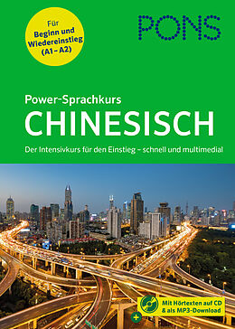 Kartonierter Einband PONS Power-Sprachkurs Chinesisch von 