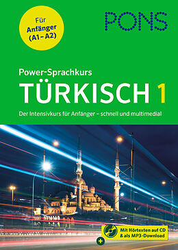 Kartonierter Einband PONS Power-Sprachkurs Türkisch 1 von Michaela Hillermeier, Sirin Seckin, Yasemin Yildiz