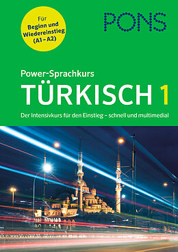 Kartonierter Einband PONS Power-Sprachkurs Türkisch 1 von Michaela Hillermeier, Sirin Seckin, Yasemin Yildiz