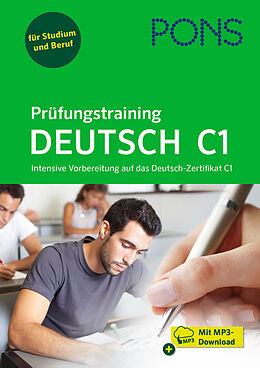 Kartonierter Einband PONS Prüfungstraining Deutsch C1 von 