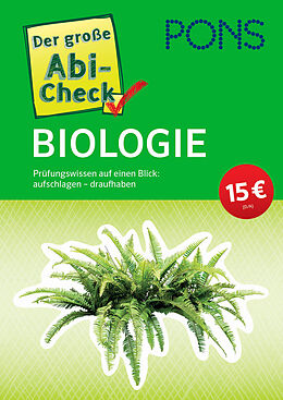Kartonierter Einband (Kt) PONS Der große Abi-Check Biologie von 