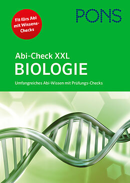 Kartonierter Einband PONS Abi-Check XXL Biologie von 