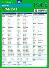 Kartonierter Einband (Kt) PONS Verben auf einen Blick Spanisch von Yolanda Madarnás Aceña